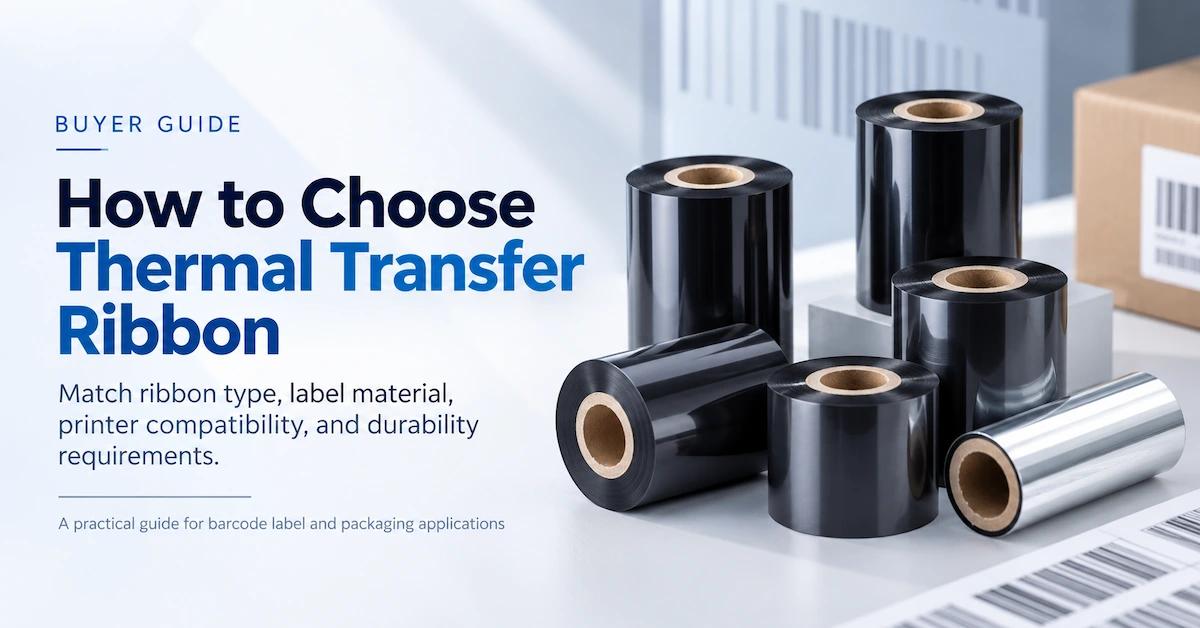 How to Choose Thermal Transfer Ribbon for Printers, Labels, and Industrial Applications