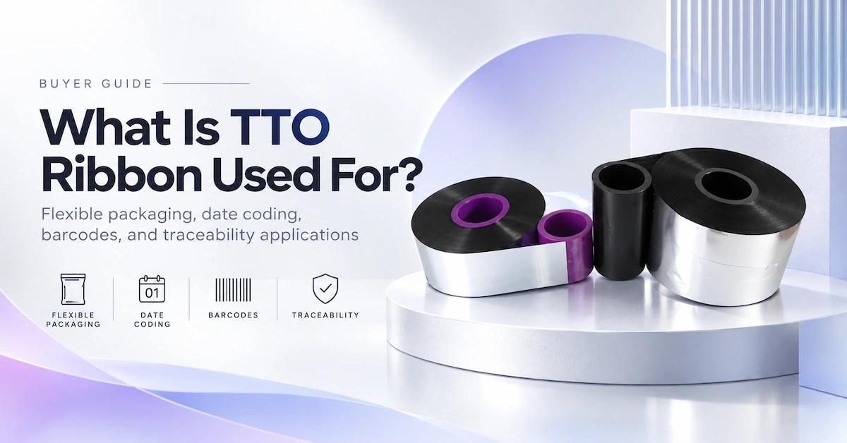 What Is TTO Ribbon Used For? A Buyer’s Guide to Flexible Packaging and High-Speed Coding